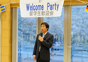 下田センター長の開会挨拶