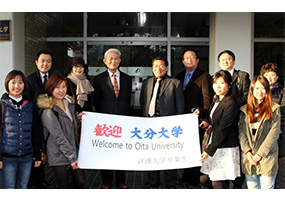 江漢大学卒業生の歓迎