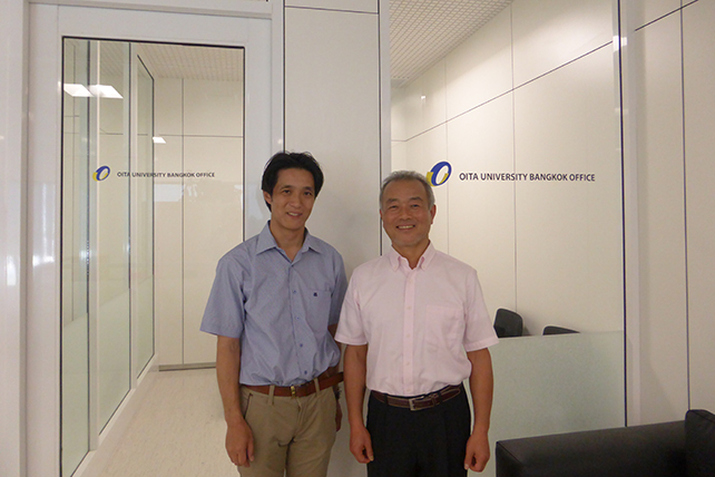 株式会社エイビス社 吉武社長とオフィスにて