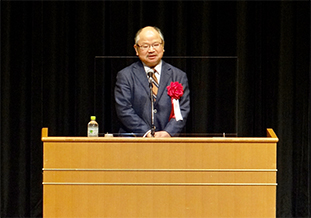 安部氏の記念講演