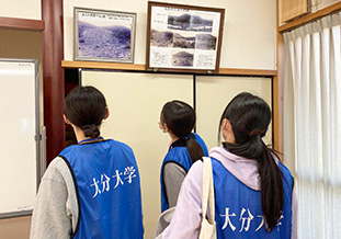 地元出身の官吏が撮った災害直後の貴重な写真<br />(出光地区公民館)