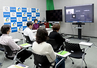 配信会場の様子