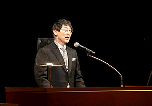 学長告辞