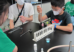 科学実験・体験講座<br />「金属イオンについて学ぼう!」