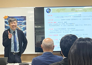 梅澤氏による講演